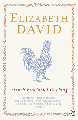 David - French Provincial Cooking