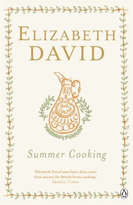 David - Summer Cooking