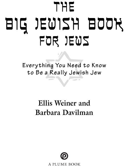 Table of Contents A PLUME BOOK THE BIG JEWISH BOOK FOR JEWS - photo 1