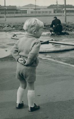 A young Richard Emerson with an early set of hearing aids Richard was so - photo 6