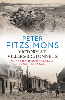 FitzSimons - Victory at Villers-Bretonneux