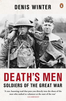 Great Britain. Army - Deaths men: soldiers of the Great War