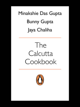 Gupta Minakshie Das Calcutta Cookbook