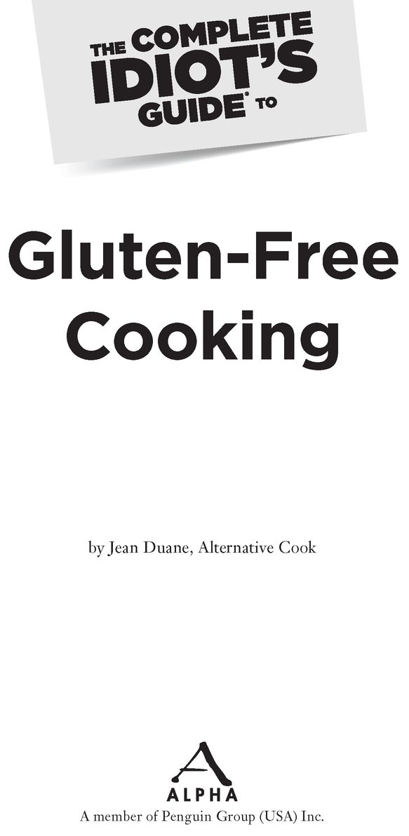 This book is dedicated to anyone who needs to follow a special diet Please - photo 2