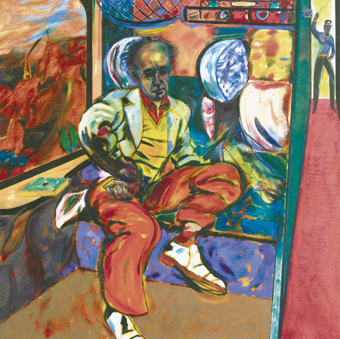 A train journey with companions The Jewish Rider R B Kitaj 1984 - photo 13