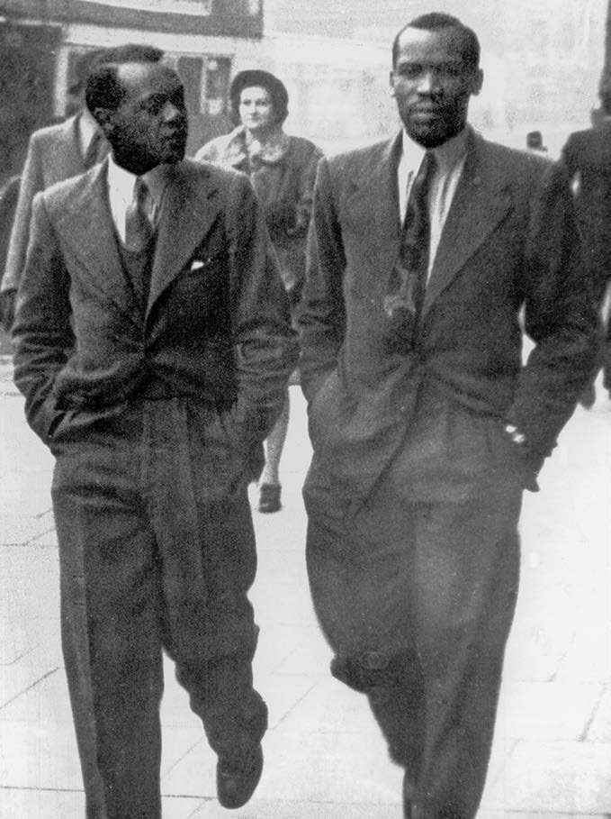 Law students in London late 1940s Seretse right with Charles Njonjo from - photo 3