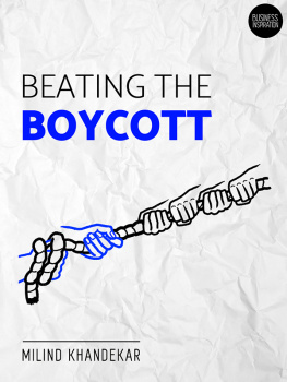 Khāṇḍekara Milinda - Beating the Boycott :