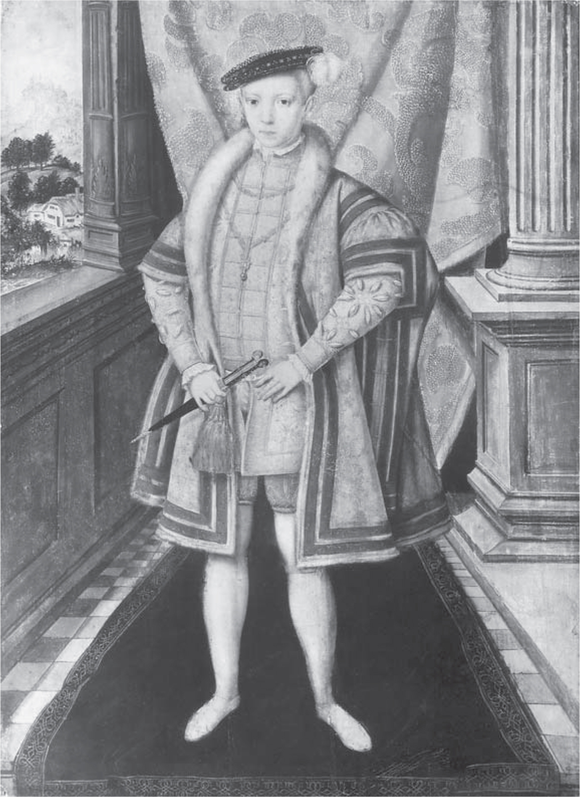 Edward VI c 1551 an official image of the King Small pictures like this - photo 6