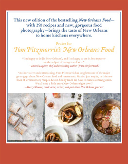 Fitzmorris Tom Fitzmorriss New Orleans Food