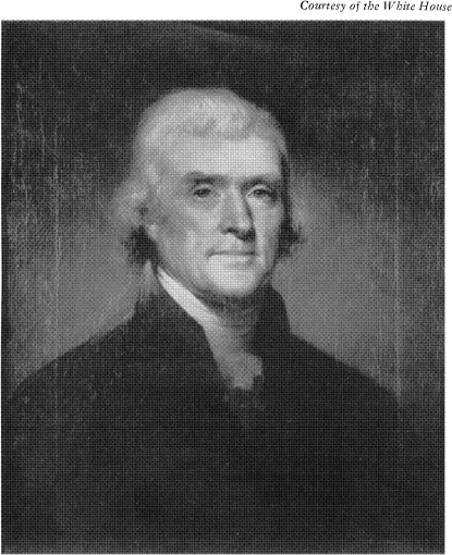 Thomas Jefferson in 1800 Portrait by Rembrandt Peale THOMAS JEFFERSON AND THE - photo 2