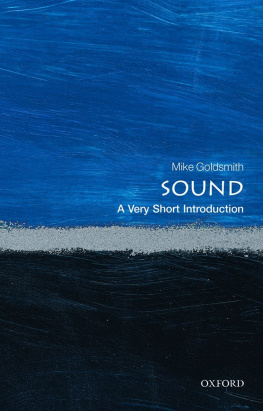 Goldsmith Sound: A Very Short Introduction