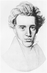 Portrait of Kierkegaard Unknown artist Sren Aabye Kierkegaard was born in - photo 1