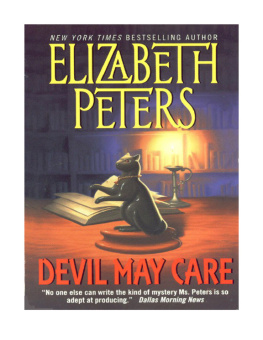 Elizabeth Peters - Devil May Care  