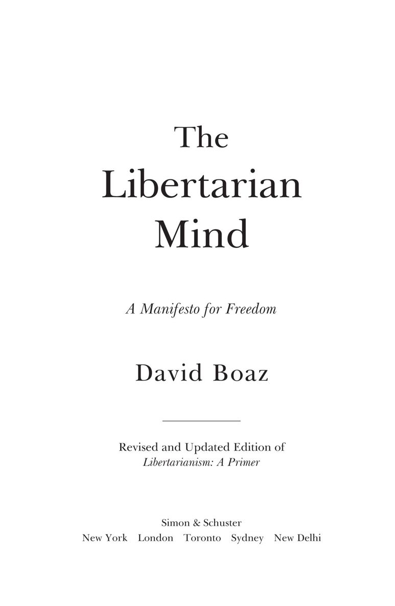 Contents Preface to the New Edition Libertarianism is hot headlined the - photo 2