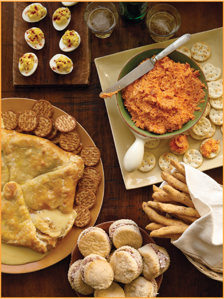 Clockwise from top left Family Reunion Deviled Eggs Best Ever Southern - photo 6