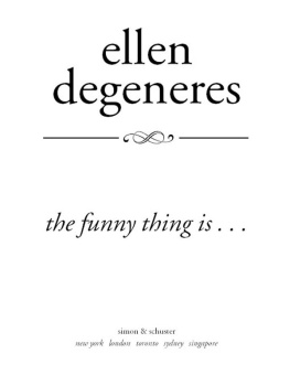 DeGeneres - The Funny Thing Is