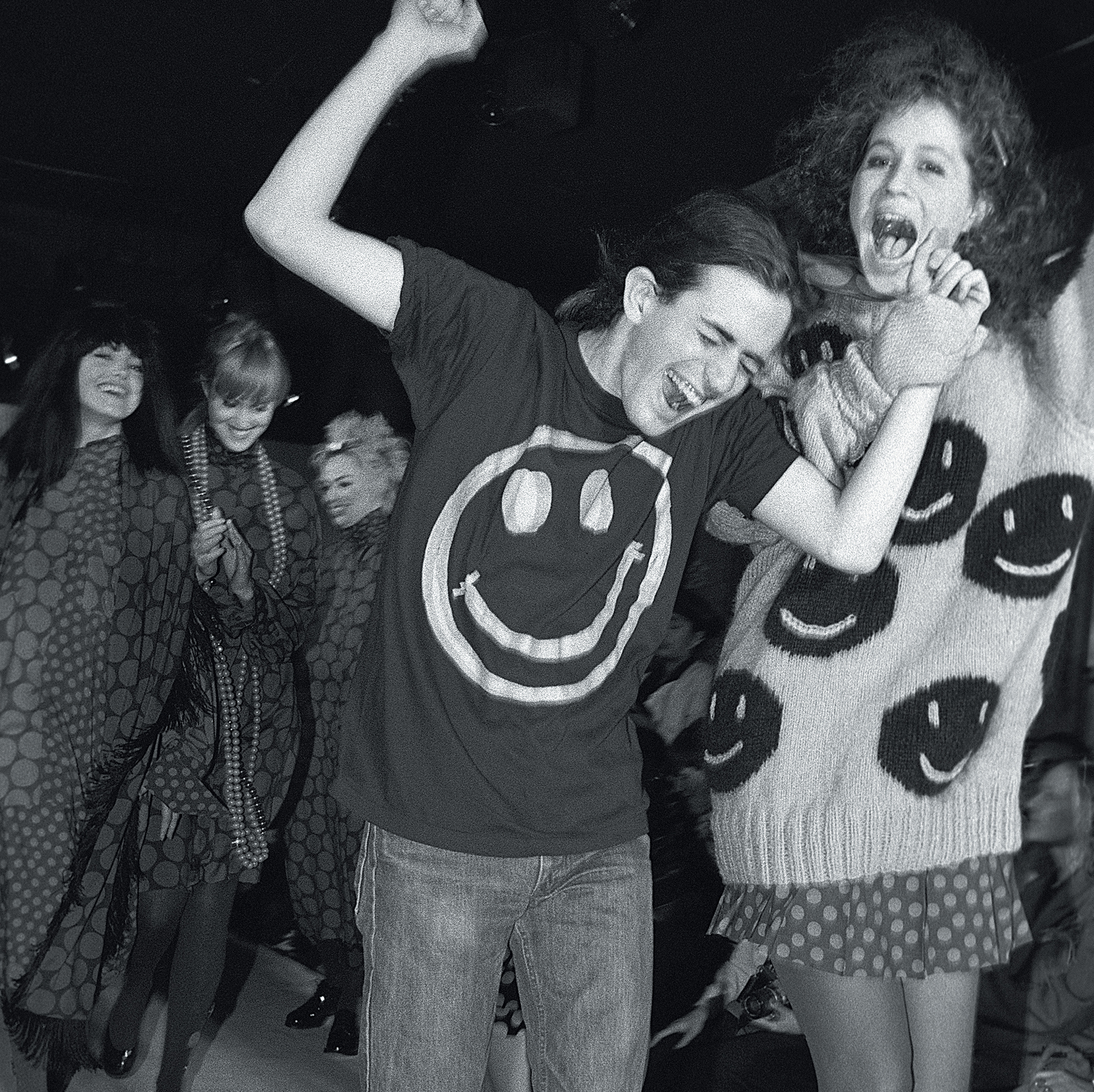 A jubilant Marc Jacobs celebrates his second runway show for Sketchbook in - photo 1