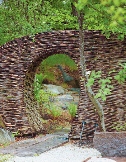 The beautiful moon gate by Christian Erlandsson at Yasuragi Hasseludden in - photo 10