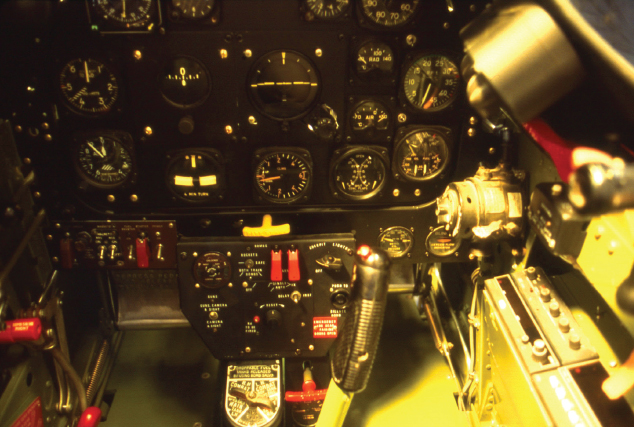 The cockpit of a newly restored P-51 Mustang escort fighter CONTENTS A - photo 2