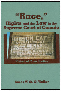 title Race Rights and the Law in the Supreme Court of Canada - photo 1