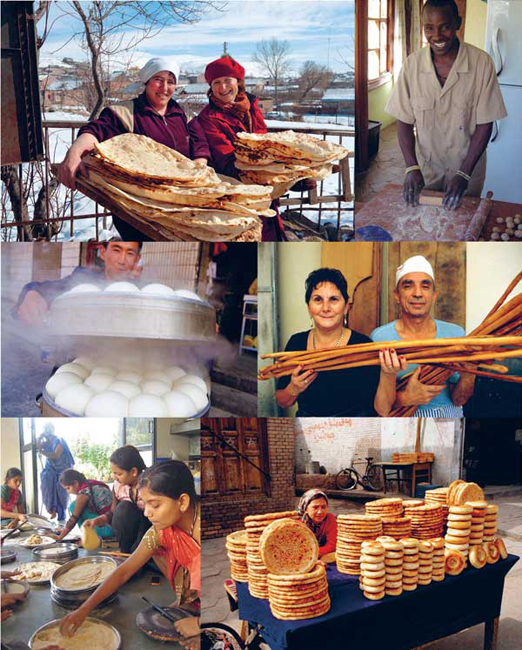 Basic bread is made of flour and water Yeast makes it rise and salt makes it - photo 5