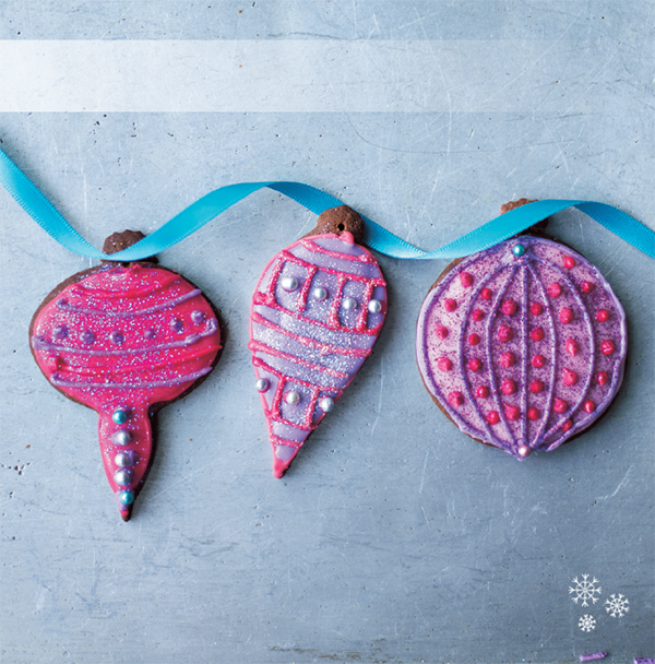 These pretty festive ornaments are made using a versatile basic spiced - photo 11