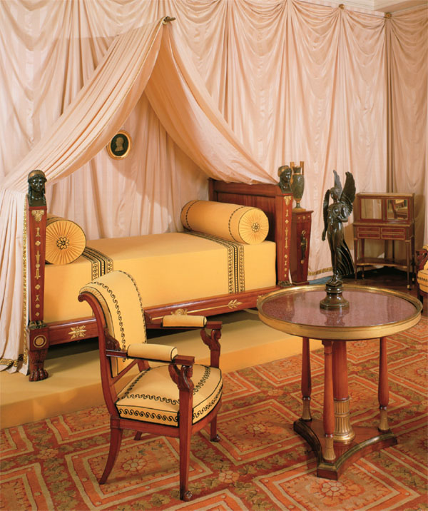 In contrast the neo-classical design of Napoleons bedroom at the Chteau de - photo 12