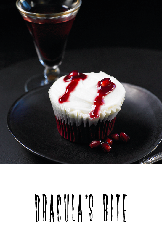 Draculas Bite Ideally always decorate your cakes with ingredients that - photo 6