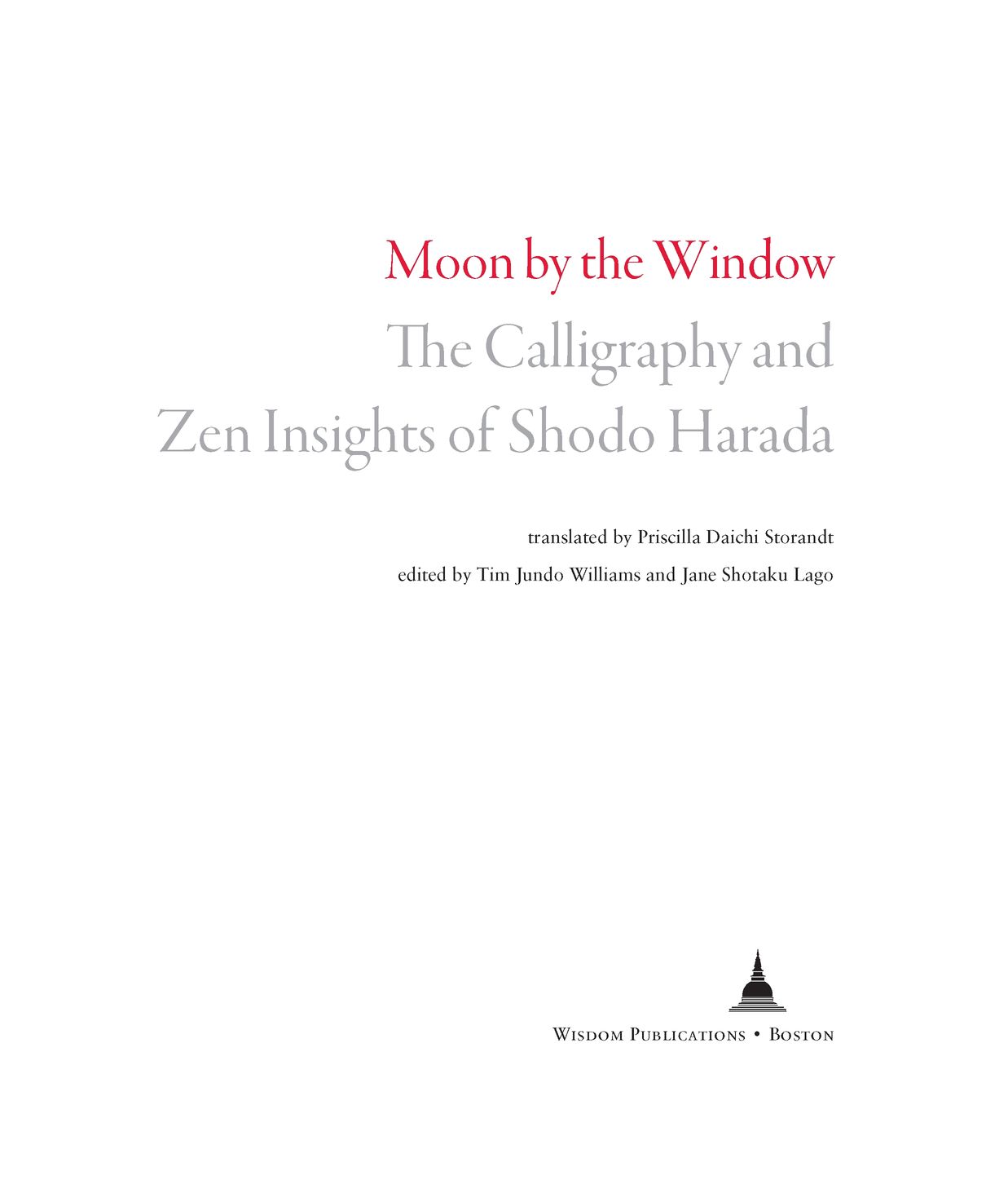 Table of Contents Preface References to the moon appear frequently in Zen - photo 2