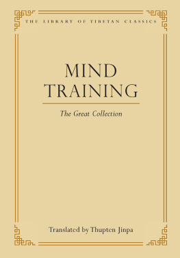 Jinpa - Mind Training