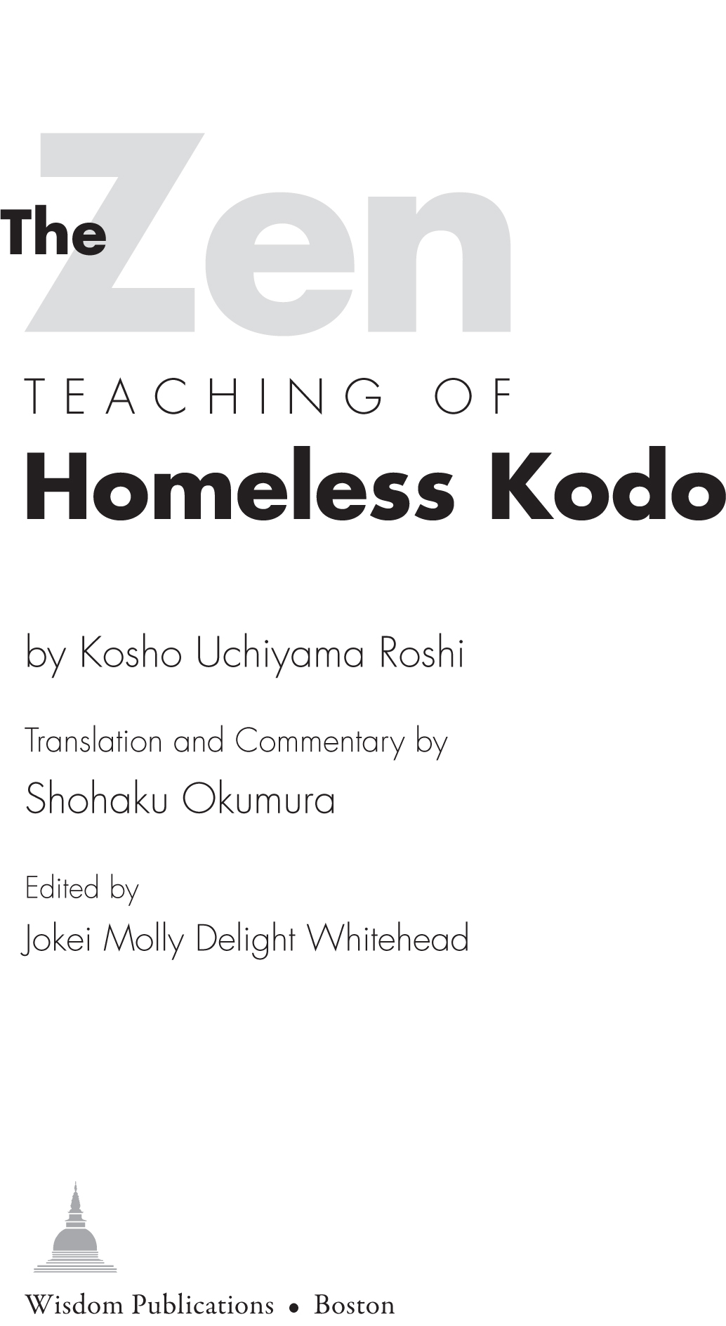 This new translation is humbly dedicated to Somon Kodo Daiosho on the occasion - photo 4