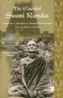 Ramdas The Essential Swami Ramdas