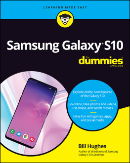 Bill Hughes - Samsung Galaxy S10 For Dummies
