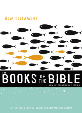 Biblica - NIV, the Books of the Bible, New Testament