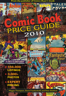 Bickford Peter - 2010 Comic Book Checklist & Price Guide