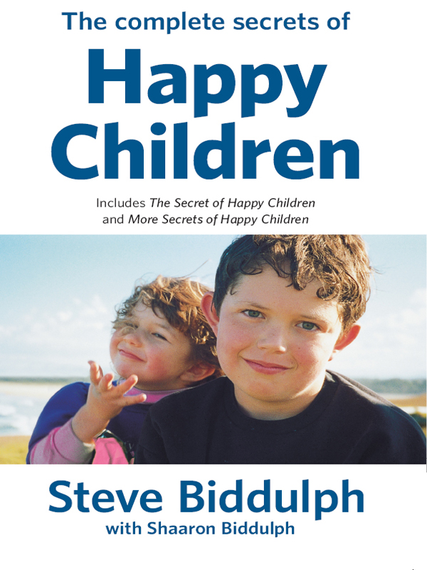 Contents Steve Biddulph started as a family psychologist twenty years ago - photo 1