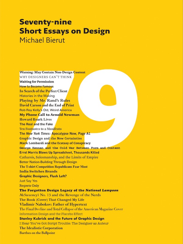 Seventy-nine Short Essays on Design Michael Bierut Princeton Architectural - photo 1