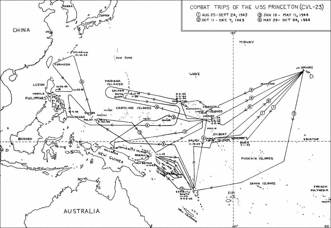 title Carrier Down The Story of the Sinking of the USS Princeton - photo 2