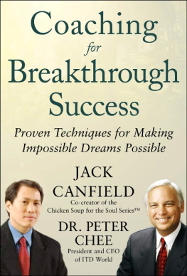 Canfield Coaching for Breakthrough Success