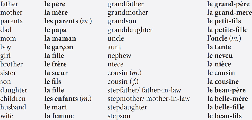 EXERCICE 11 Traduisez Translate the father the - photo 4