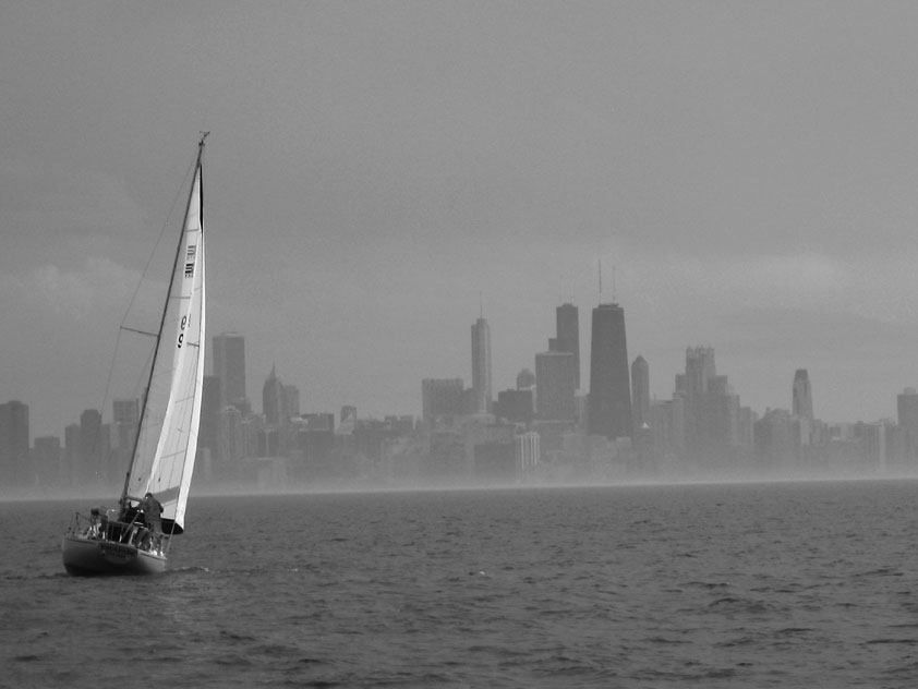 Sailing on Lake Michigan with Chicago skyline in the distance Photo courtesy - photo 3