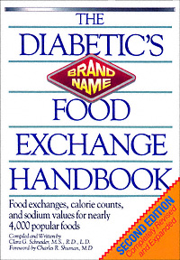 title The Diabetics Brand Name Food Exchange Handbook author - photo 1