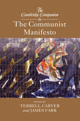 Carver Terrell - Cambridge Companions to Philosophy: The Cambridge Companion to The Communist Manifesto