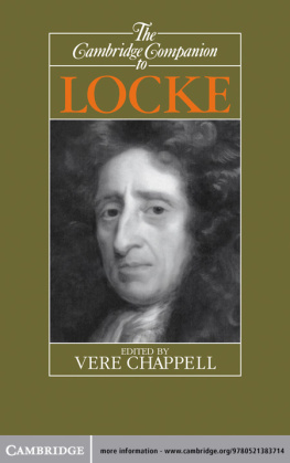 Clairborne The Cambridge Companion to Locke