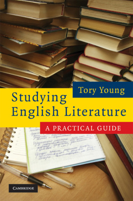 Young Studying English literature: a practical guide