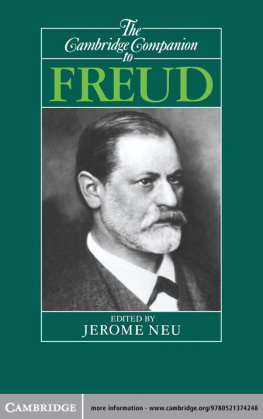 Jerome Neu - The Cambridge Companion to Freud