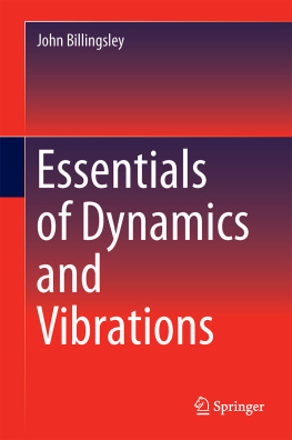 Billingsley - Essentials of Dynamics and Vibrations