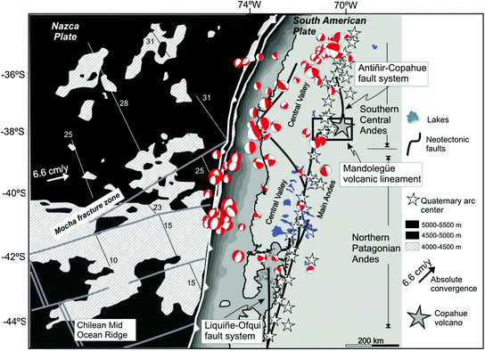 Fig 12 Tectonic framework of the Southern Volcanic Zone modified from Herv - photo 2