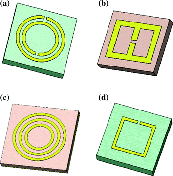 Fig 13 Common metamaterial designs a circular split-ring resonator b - photo 3