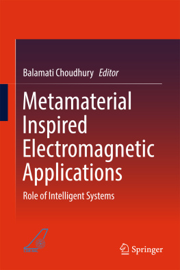 Choudhury Metamaterial Inspired Electromagnetic Applications Role of Intelligent Systems